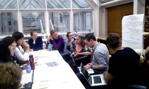 Critical session with infinite city