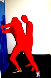 Red men in serendipity moments